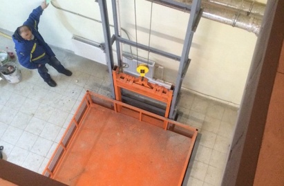 ввод в эксплуатацию подъемной платформы